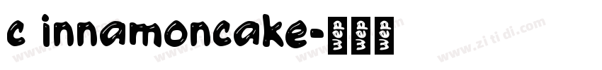 c innamoncake字体转换